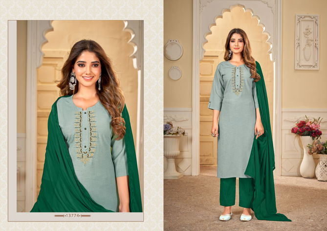 Khushbu By Kalaroop Readymade Salwar Suits Catalog